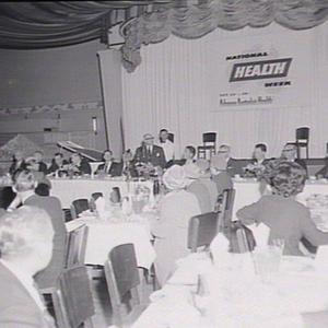 Opening of Health Week Exhibition 1963 by W Sheehan