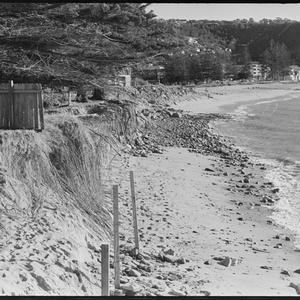 File 17: Erosion, Newport beach, Aug '74 / photographed...