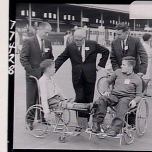 Handicapped children's annual sports day at Randwick Ra...