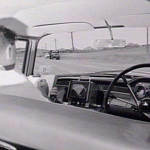 Shot for 1963 annual report, Dept of Motor Transport