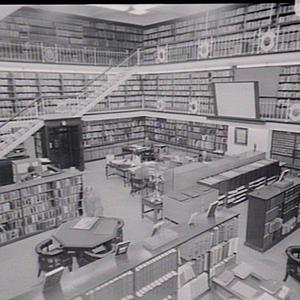 Interior, Parliamentary Library