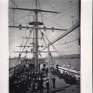 On board the training ship - the Sobraon