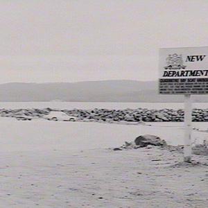 Quarantine Bay, Eden: breakwater & launching ramp