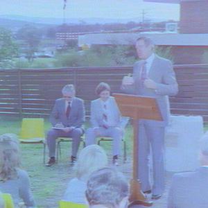 Minister dedicates court-house ground at Toronto