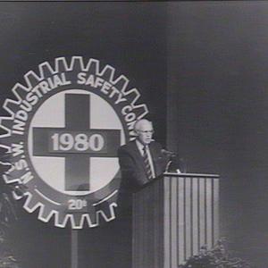 Minister opens Industrial Safety Convention at Bankstow...