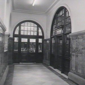 Entrance door to Mitchell Library