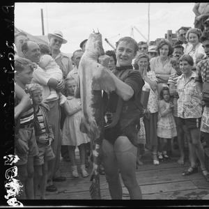 Spear fishing convention Bermagui, 30 December 1955 / p...