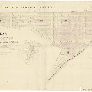 Plan of Kingston on the Newtown Railway Station [cartog...