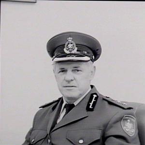 Portrait of senior officer