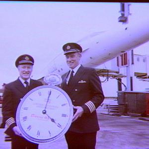 Arrival of Concorde in Sydney