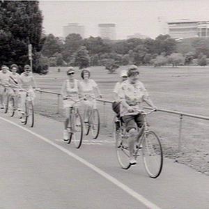 Activities for the Aged - Cycling in Centennial Park