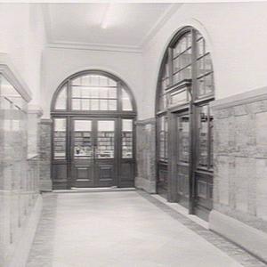 Entrance doors to Mitchell Library