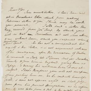 Series 23.25: Letter received by Banks from Charles Fra...