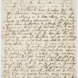 Series 20.75: Letter received by Banks from Nathaniel W...