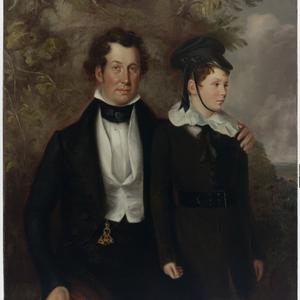 Thomas Chapman and Master Robert Cooper Tertius, 1840 /...