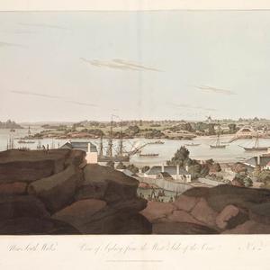 New South Wales. View of Sydney, from the West Side of ...