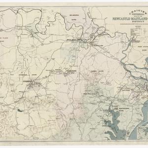 General map of the Newcastle-Maitland-Cessnock district...
