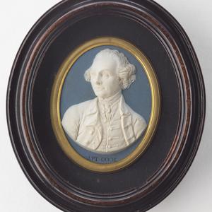 Captain James Cook, ca. 1777 / portrait medallion by We...