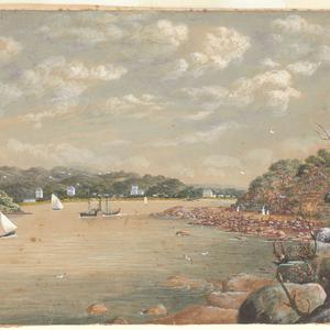 [Manly Cove from North Harbour, after 1855]