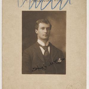 Hugh McCrae, ca. 1900 / Vandyck, Melbourne