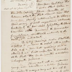 Series 19.03: Draft of a letter received by John King, ...