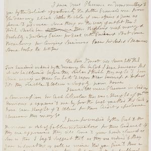 Series 73.124: Copy of a letter received by William Tow...