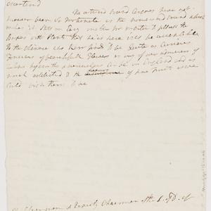 Series 73.106: Copy of a letter received by the Honoura...
