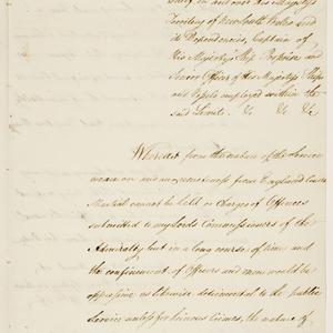 Series 41.15: Copy of a letter received by Joseph Short...