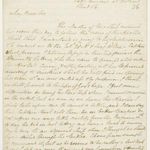 Series 40.009: Letter received by Banks from William Bl...