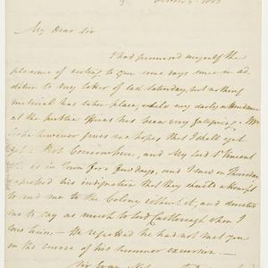 Series 40.005: Letter received by Banks from William Bl...