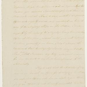 Series 40.057: Copy of a letter received by William Bli...