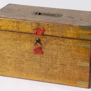 [Gold chest belonging to Thomas Livingstone Mitchell, c...