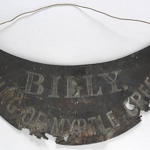 Billy, King of Myrtle Creek [Brass breastplate]