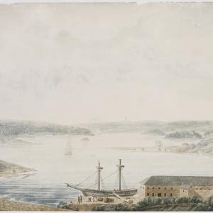 [Dawes Point Battery, 1821 / attributed to Richard Read...
