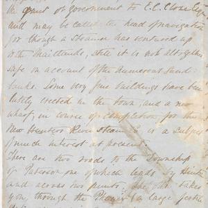 Letter from William B. Boydell(?) to an unknown recipie...