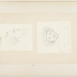 Drawings by Arago and de Sainson made during French exp...