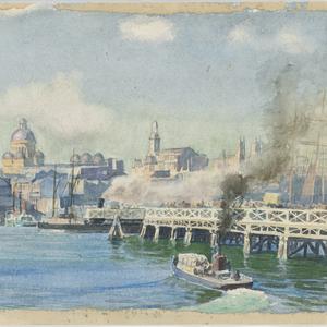 Pyrmont Bridge, c.1900 / G. Coutts