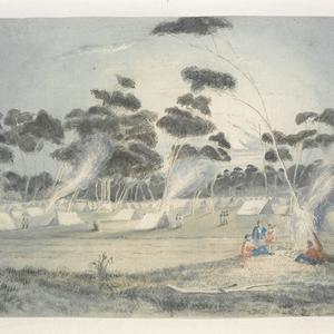 [Adelaide Flat, Forrest Creek], 1852 / Samuel Prout Hil...