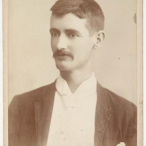 Henry Lawson / photographed by Charles Wilson in Bourke...