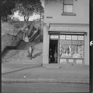 File 04: MacElone [MacElhone] stairs, ca 1950s / photog...