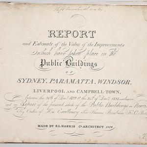 Standish Lawrence Harris - Report & Estimate of the Val...