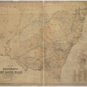 Map shewing electorates of New South Wales [cartographi...