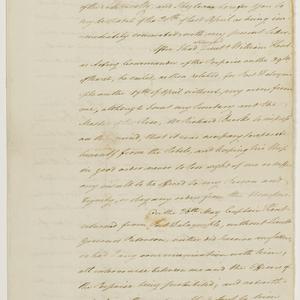 Series 40.124: Copy of a letter received by William Wel...