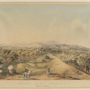Adelaide, South Australia, North Terrace, ca. 1841 / by...