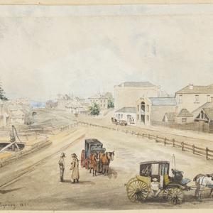 Pitt St, Sydney, 1851 / J.B. Henderson