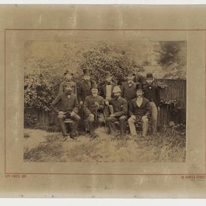 New South Wales Department of Lands group portrait, 187...