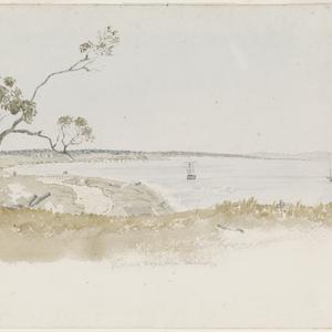 Portland Bay from Observatory, 1839-1840 / C.J. Tyers