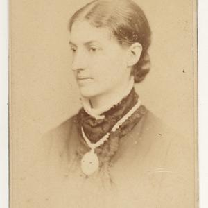 Elizabeth Betts, ca. 1880 / photograph by J. Hubert New...