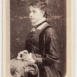 Nellie Dutruc, ca. 1878 / photographer J. T. Gorus