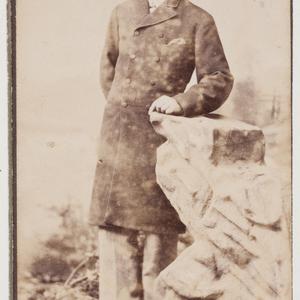 Unidentified man, ca. 1875 / photographer Tuttle & Co.